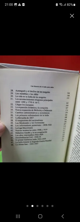 Una historia de la india para niños