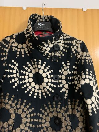 Abrigo Desigual Multicolor Talla 38