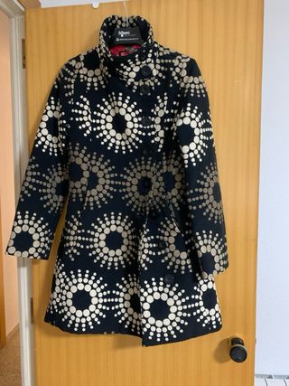Abrigo Desigual Multicolor Talla 38