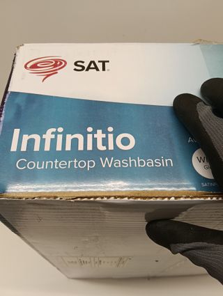 Lavabo Infinitio Negro Mate 50x39