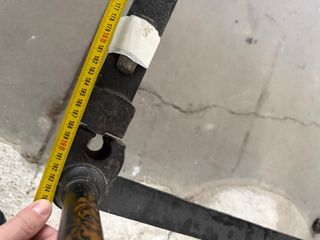 Cama forja antigua decorada