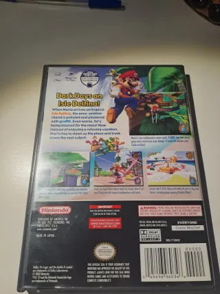 Super Mario Sunshine NTSC nintendo GameCube