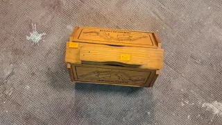 Caja Limpiacalzados Madera