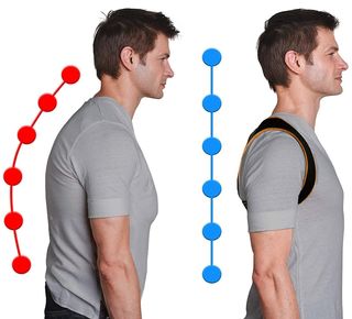 Corrector de postura unisex