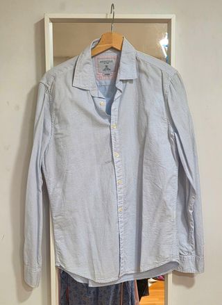 Lote 3 Camisas Hombre (Azul y Rosa)
