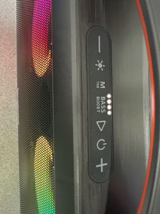 Altavoz de calidad Bluetooth Negro con Luces LED