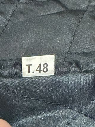 Traje de moto cuero negro mujer