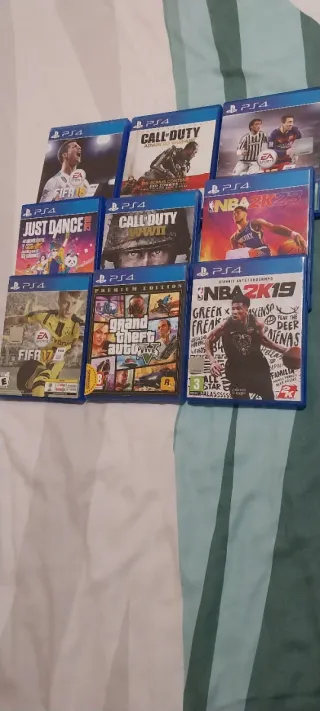 PS4 Juegos: FIFA, NBA 2K19, GTA V y más