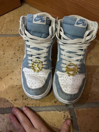 Scarpe Nike Air Jordan 1 Jeans Denim