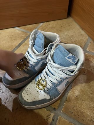 Scarpe Nike Air Jordan 1 Jeans Denim