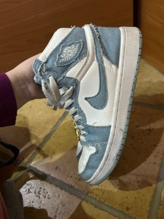Scarpe Nike Air Jordan 1 Jeans Denim