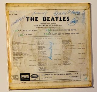 The Beatles - 1ª Edición Española- Vinilo EP