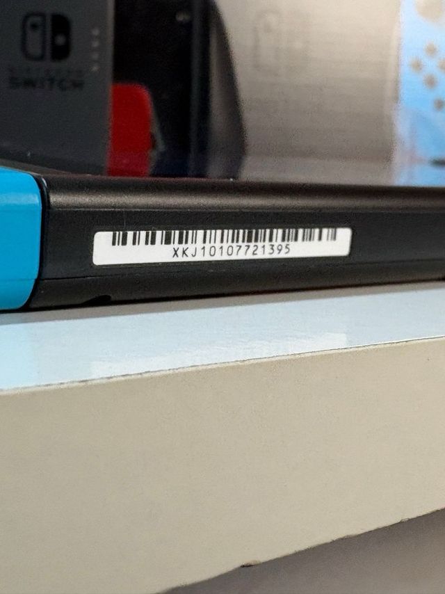 CON CAJA Nintendo Switch V3 Azul y Rojo