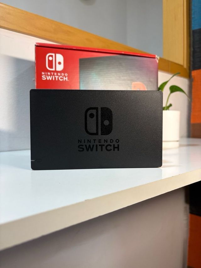 CON CAJA Nintendo Switch V3 Azul y Rojo