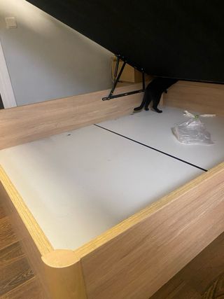 Canapé 150x200cm Madera y Tela