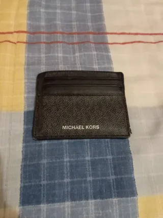 Tarjetero Michael Kors Negro