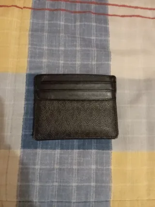 Tarjetero Michael Kors Negro