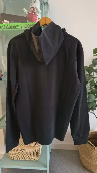 Felpa vintage WESC nera con cappuccio