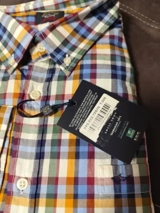 Paul & Shark Camisa Talla 5XL Nueva