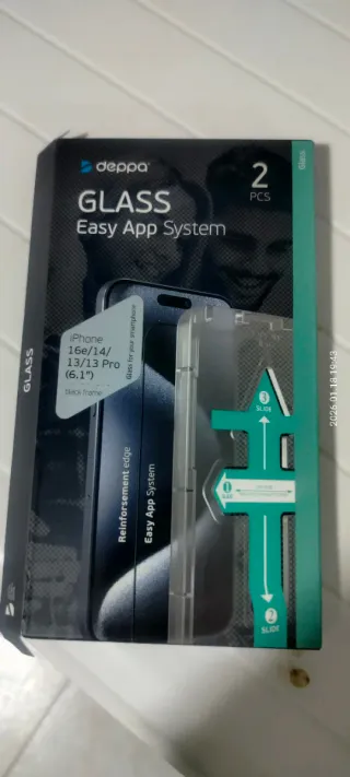 Protezione Schermo Vetro deppa iPhone 13/14