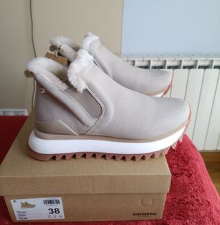 Botines Chelsea forrados plataforma Talla 38