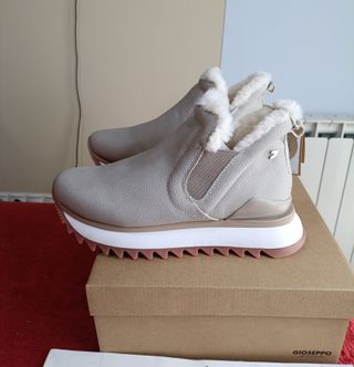 Botines Chelsea forrados plataforma Talla 38