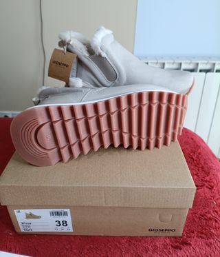 Botines Chelsea forrados plataforma Talla 38