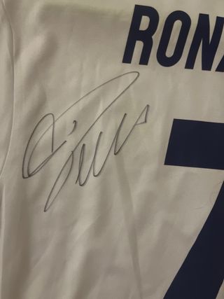 Camiseta Adidas Real Madrid Firmada CR7