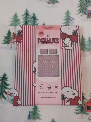 Funda Nórdica Snoopy Doble 200x200cm