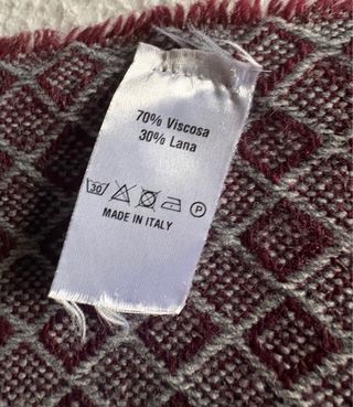 Sciarpa misto lana uomo