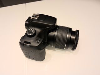 Cámara Canon EOS 4000D lista para usar