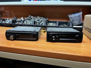2 Radios Coche JVC y Sony
