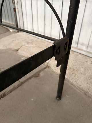 Estructura Cama Hierro Forjado