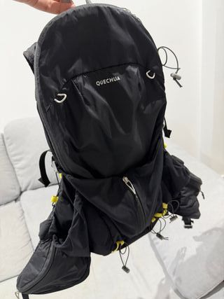 Mochila Quechua Senderismo Negra