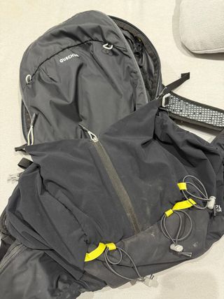 Mochila Quechua Senderismo Negra