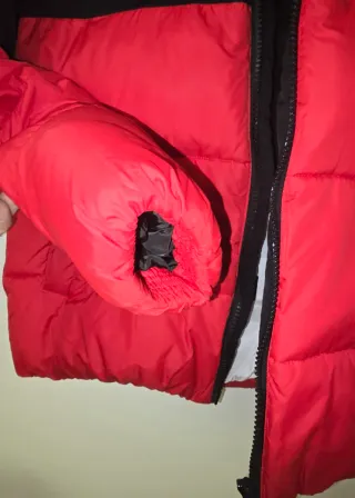 Piumino Calvin Klein Nero/Rosso Taglia L