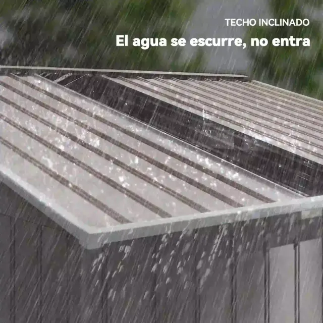 Cobertizo Jardín 4.9m² 277x195x192cm