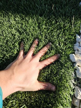 Césped artificial reciclado