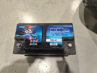 Batería Coche 12V 580.42 80h 750 en arranque