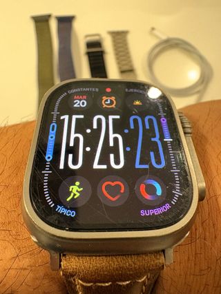 Apple Watch Ultra Marrone/Argento