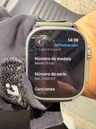 Apple Watch Ultra Marrone/Argento