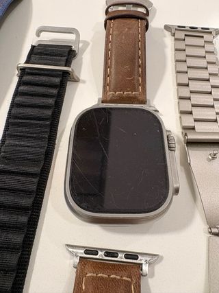 Apple Watch Ultra Marrone/Argento