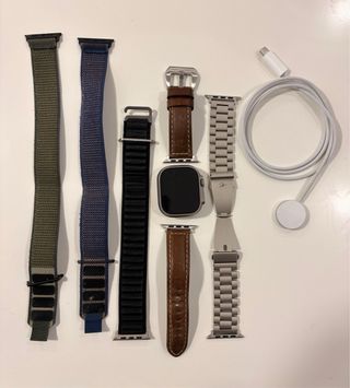 Apple Watch Ultra Marrone/Argento