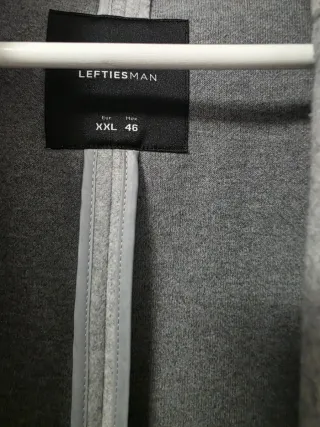 Gabardina gris hombre