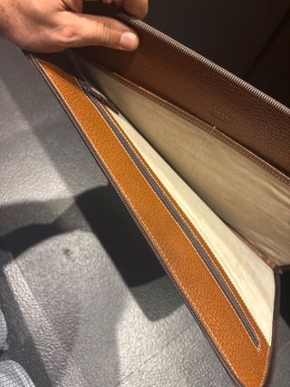 Portafolios Loewe Piel Marrón