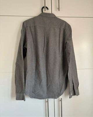 Camisa Pull&Bear gris hombre