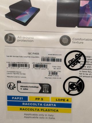 Custodia Libro Lenovo Tab M10 3rd Gen