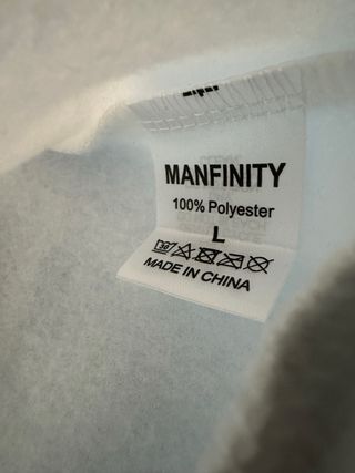 Felpa bianca con zip nuova