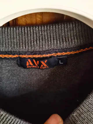 Maglioncino Avirex Grigio Uomo