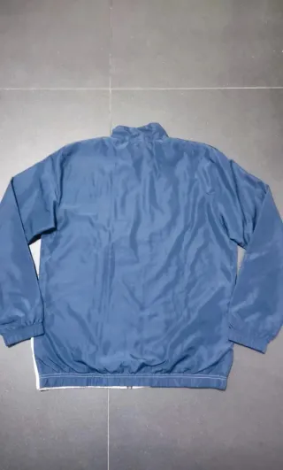Track Jacket Reebok Azul y Blanca